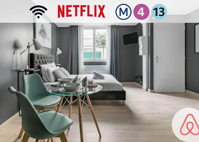 Lys : Cocon Douillet Proche Metro Монруж